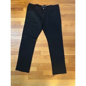 Akademiks Jeans Mens Dark Wash Straight Leg 40x32